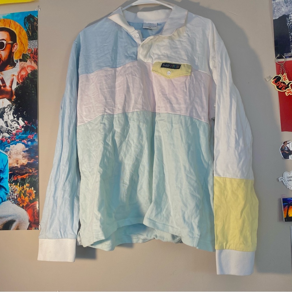 Teddy Fresh Color Block Polo